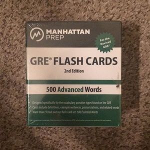 GRE Manhattan Prep Flashcards